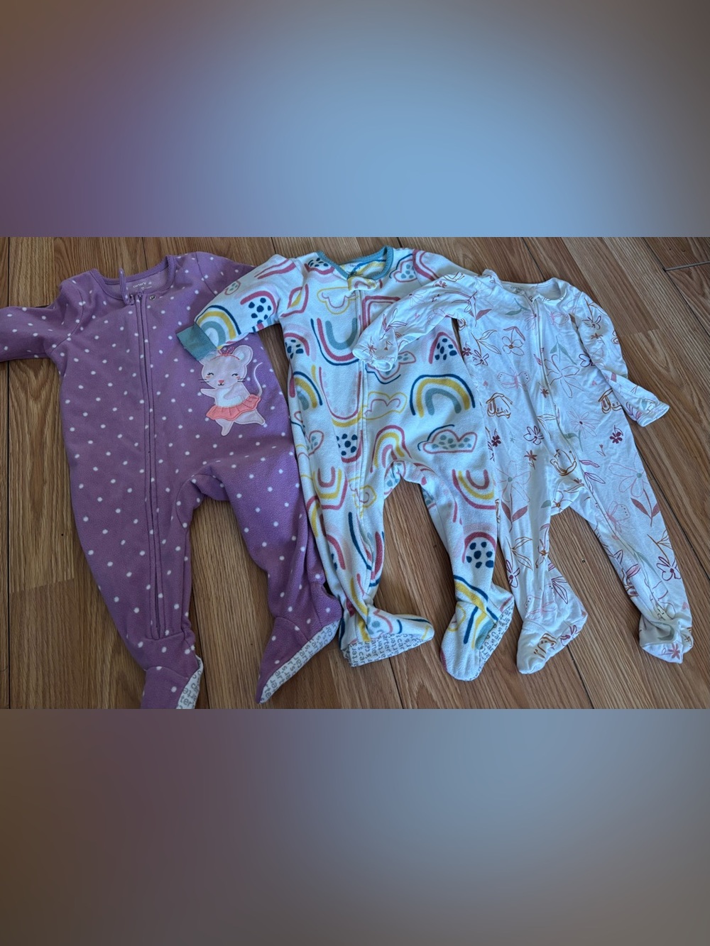 6/9 month carters sleepers